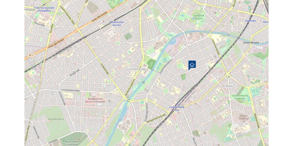 Etagenwohnung Berlin Lankwitz - 3 Zimmer, 107 m&sup2;, 465.000&euro; | Angebot:25779651