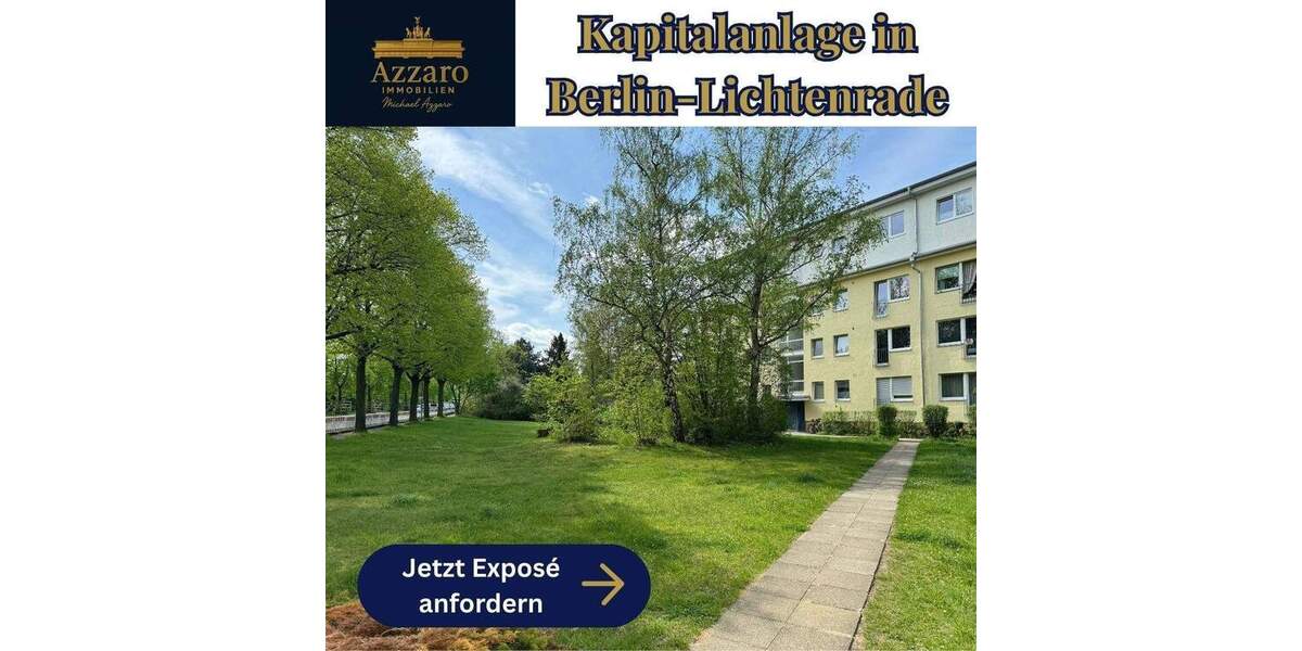 Etagenwohnung Berlin Lichtenrade - 1 Zimmer, 37 m&sup2;, 100.000&euro; | Angebot:24718998