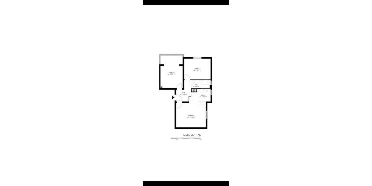 Erdgeschoßwohnung Berlin Reinickendorf - 3 Zimmer, 75 m&sup2;, 395.000&euro; | Angebot:27244360