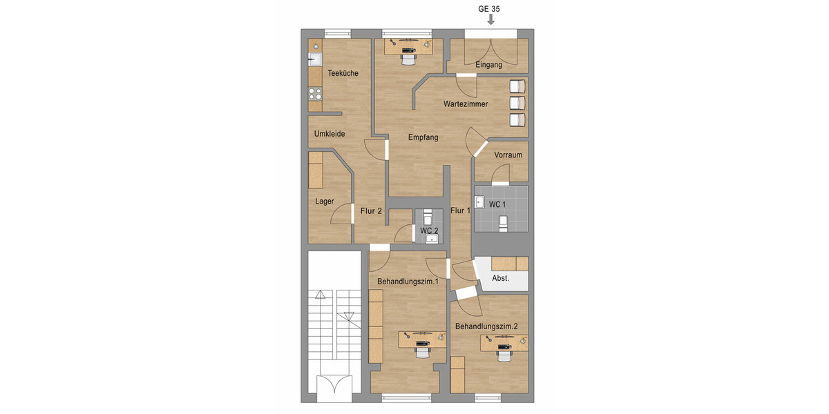 Gewerbeobjekt Berlin Köpenick - 5 Zimmer, 112 m&sup2;, 322.700&euro; | Angebot:25737651
