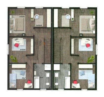 Doppelhaushälfte Schönefeld - 4 Zimmer, 107 m&sup2;, 1.600&euro; | Angebot:26350839