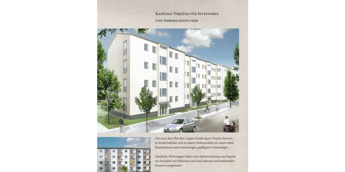Etagenwohnung Berlin - 2 Zimmer, 40 m&sup2;, 152.000&euro; | Angebot:26739319