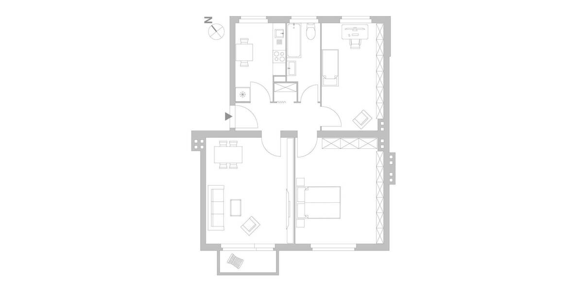 Etagenwohnung Berlin Neukölln - 1 Zimmer, 260 m&sup2;, 767.000&euro; | Angebot:26540811