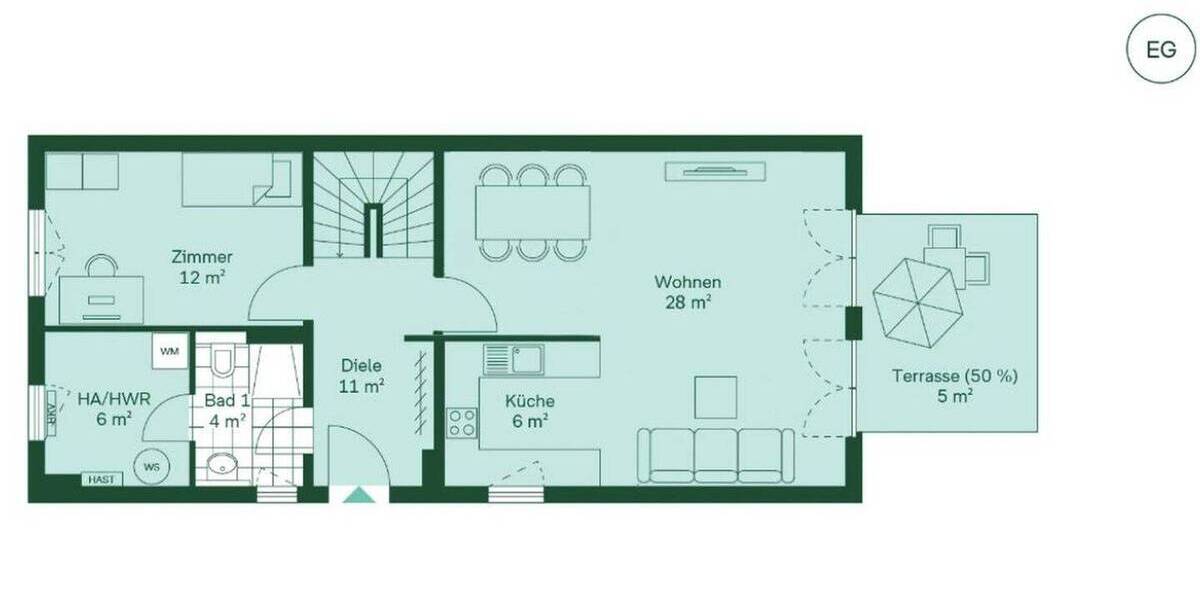 Doppelhaushälfte Schöneiche bei Berlin - 6 Zimmer, 140 m&sup2;, 2.300&euro; | Angebot:25910518