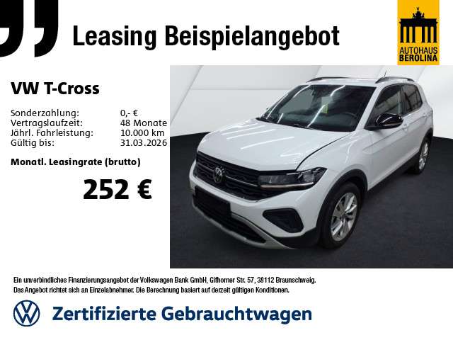 VW T-Cross 21.869 km 23.888 &euro; Berlin 10709