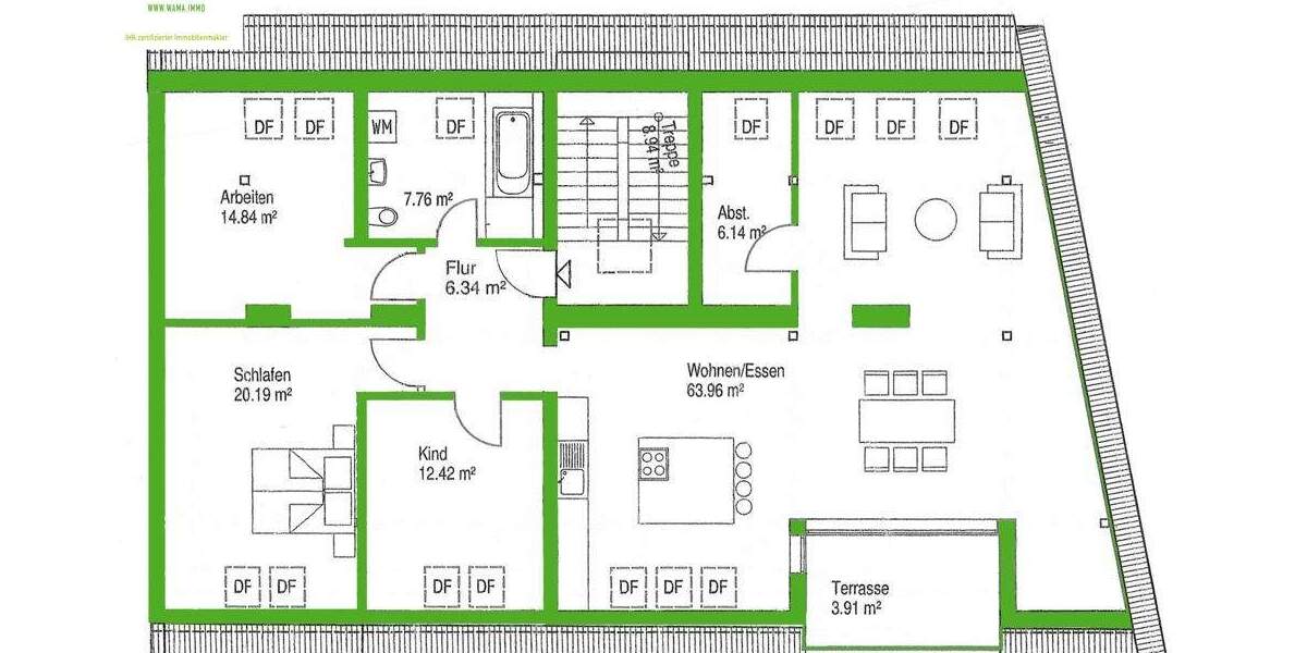 Etagenwohnung Berlin Lichtenberg - 4 Zimmer, 136 m&sup2;, 595.000&euro; | Angebot:25731605