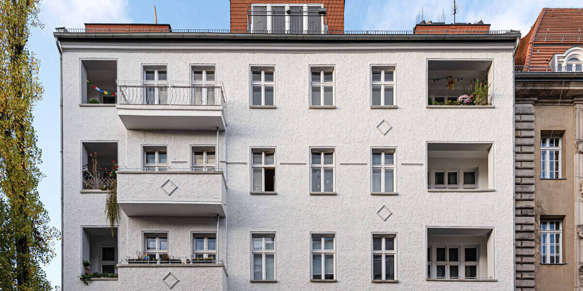 Etagenwohnung Berlin Friedrichshain - 2 Zimmer, 55 m&sup2;, 299.000&euro; | Angebot:25989403