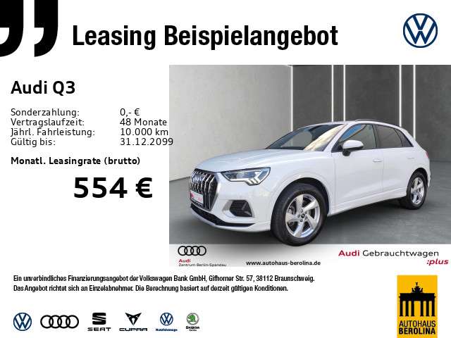 Audi Q3 19.792 km 39.888 € Berlin 13581