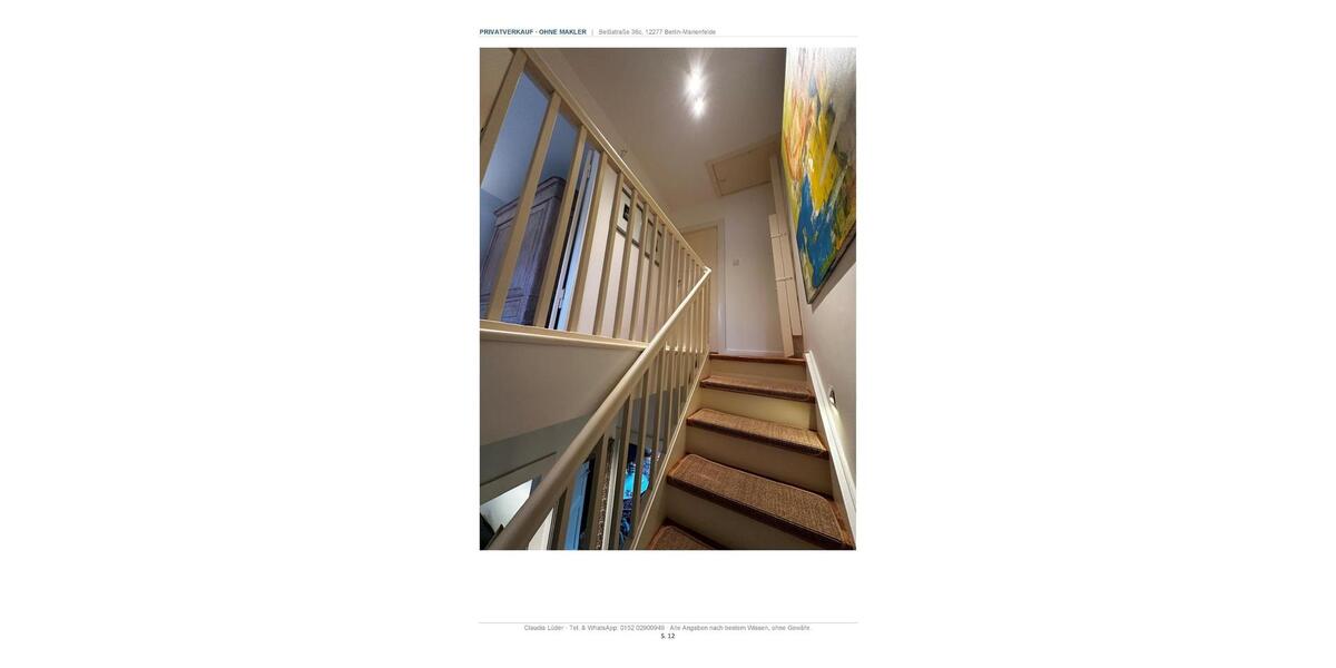 Reihenhaus Berlin Tempelhof-Schöneberg - 3 Zimmer, 70 m&sup2;, 599.000&euro; | Angebot:26697490
