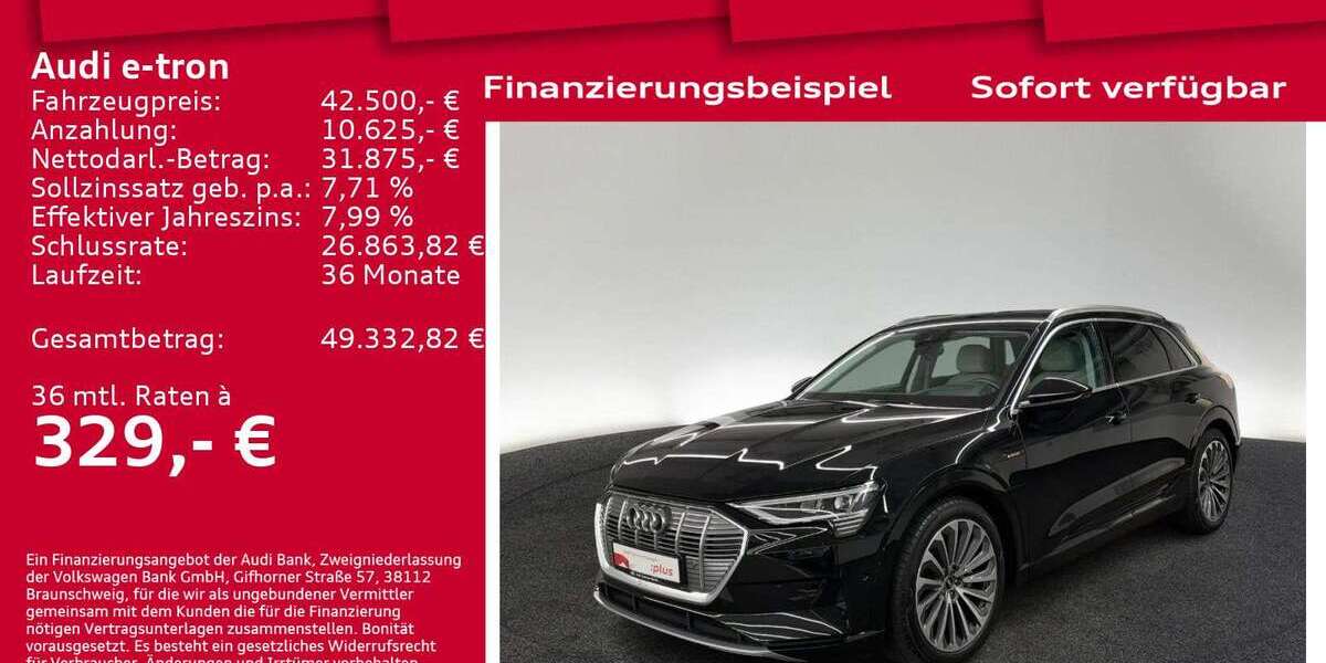 Audi e-tron 51.700 km 42.500 &euro; Berlin 10587