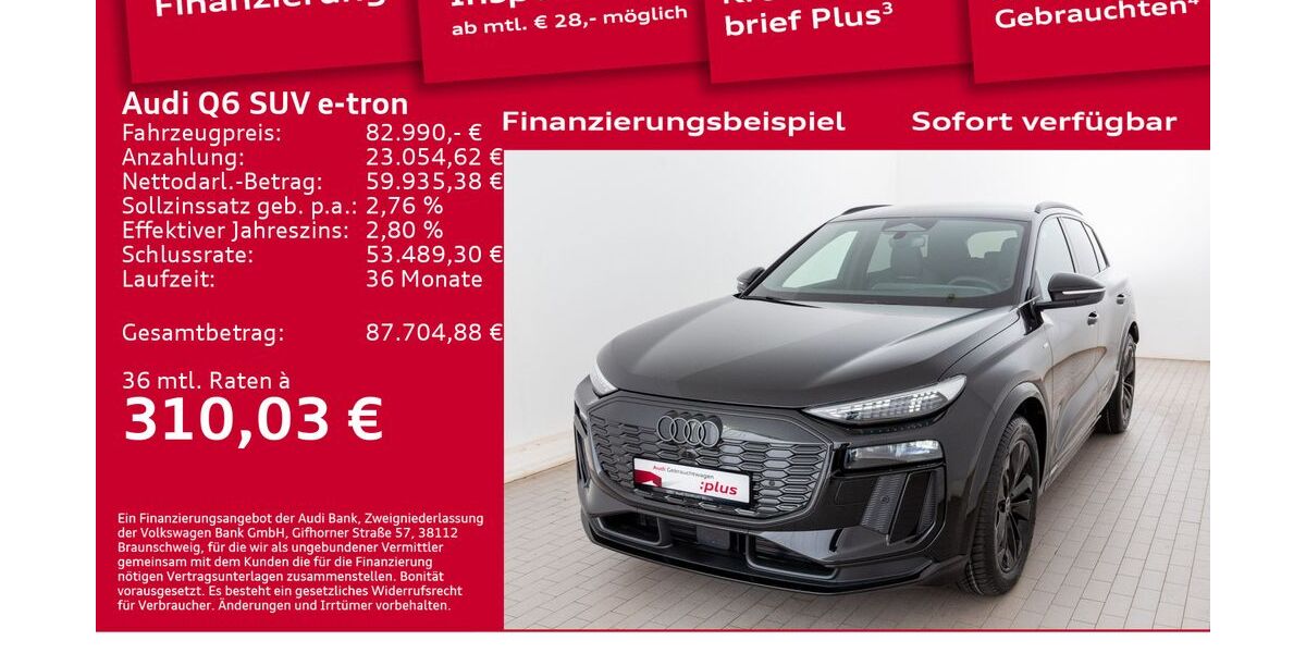 Audi Q6 e-tron 9.000 km 79.990 &euro; Berlin 12489