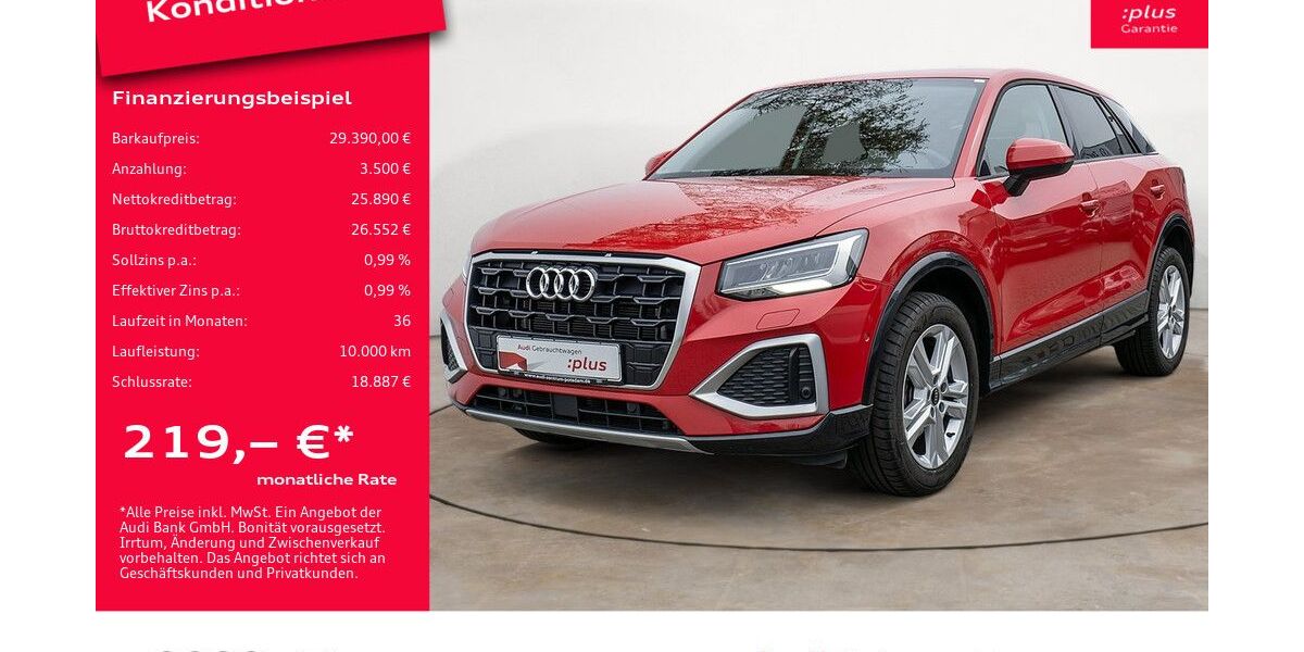 Audi Q2 12.540 km 29.390 &euro; Potsdam 14482
