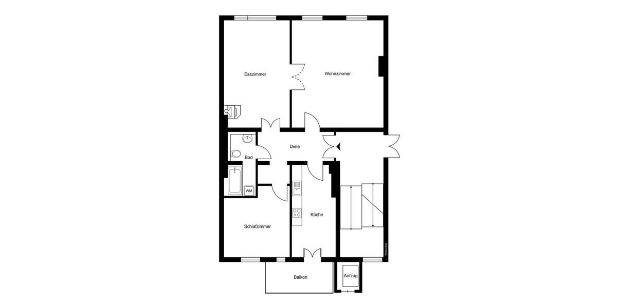 Etagenwohnung Berlin Prenzlauer Berg - 3 Zimmer, 98 m&sup2;, 695.000&euro; | Angebot:25997839