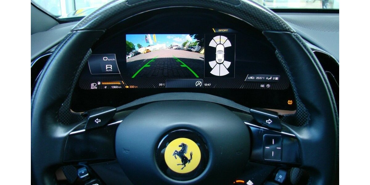 Ferrari Roma V8 Grigio Silverstone Carbon MagneRide LED JB 16.901 km 209.980 &euro; Falkensee 14612