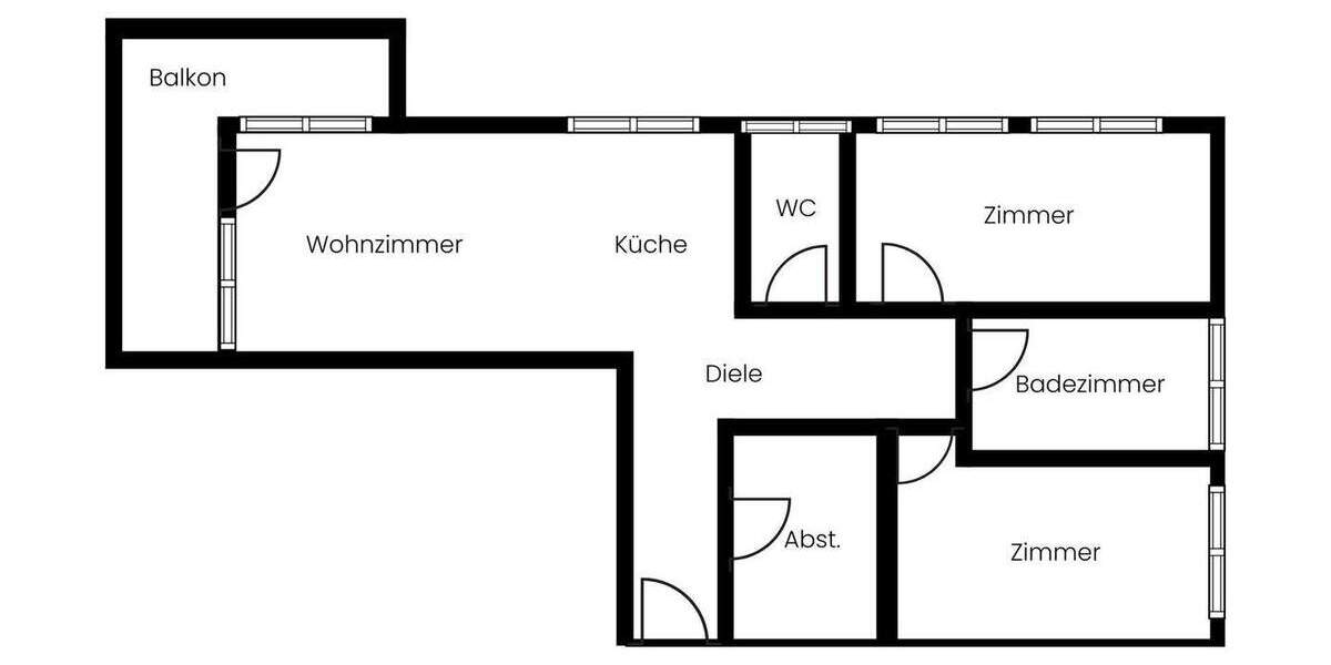 Etagenwohnung Berlin Köpenick - 3 Zimmer, 115 m&sup2;, 649.000&euro; | Angebot:25602402