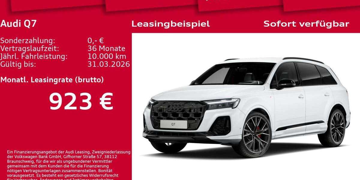 Audi Q7 9.960 km 87.901 &euro; Berlin 12489