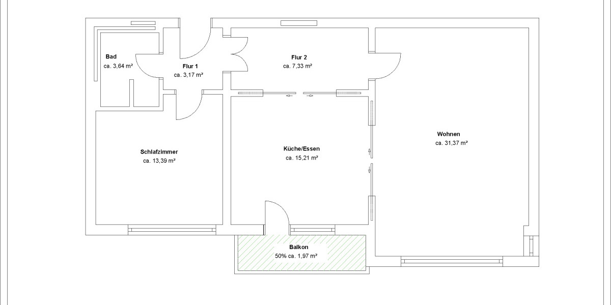 Etagenwohnung Berlin Charlottenburg - 2 Zimmer, 78 m&sup2;, 990.000&euro; | Angebot:26020183