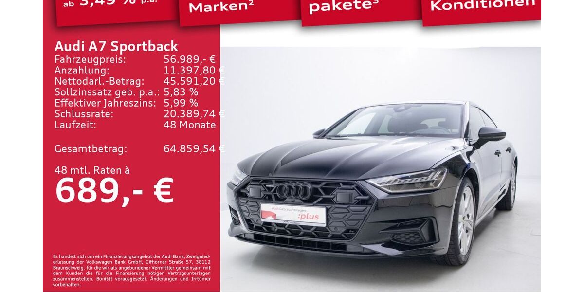 Audi A7 18.936 km 56.989 € Berlin 13088