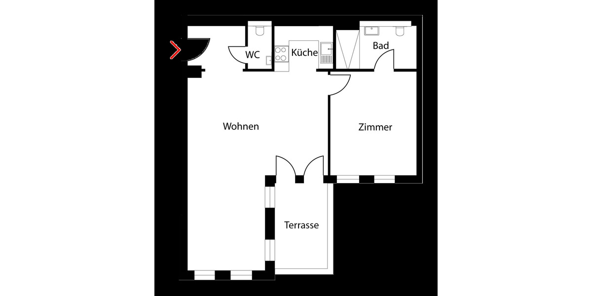 Etagenwohnung Potsdam Nördliche Innenstadt - 2 Zimmer, 74 m&sup2;, 520.000&euro; | Angebot:24728745