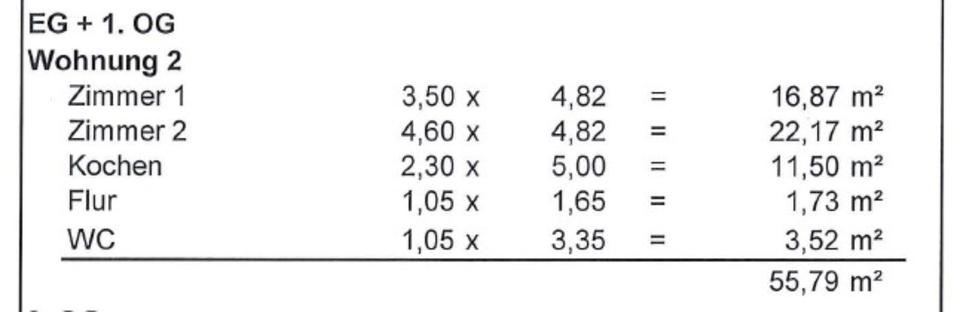 Etagenwohnung Schöneiche bei Berlin - 2 Zimmer, 56 m&sup2;, 888&euro; | Angebot:25867140