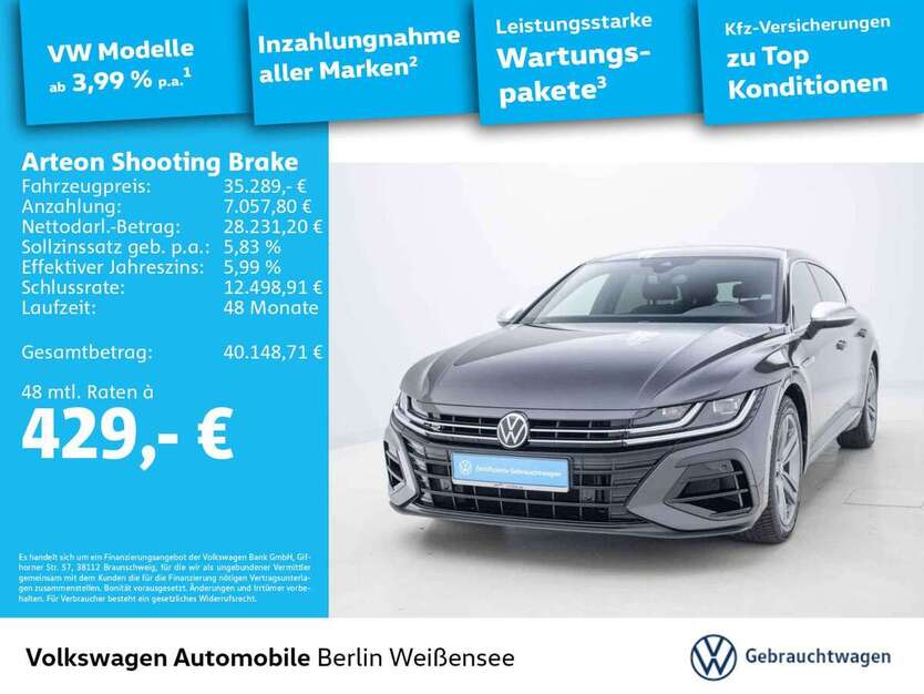 VW Arteon 15.731 km 35.289 € Berlin 13088