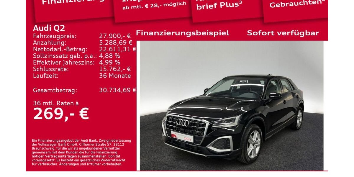 Audi Q2 26.000 km 27.900 &euro; Berlin 10587