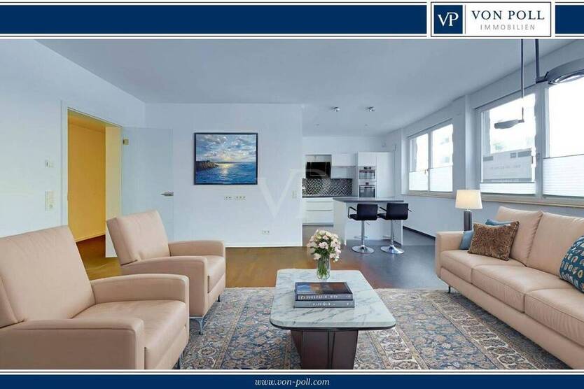 Moderne FamilienWohnung mit eigenem Garten