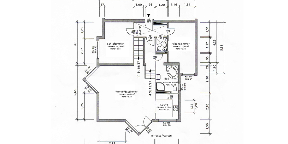 Maisonettenwohnung Berlin Treptow-Köpenick - 5 Zimmer, 186 m&sup2;, 1.850&euro; | Angebot:24649788