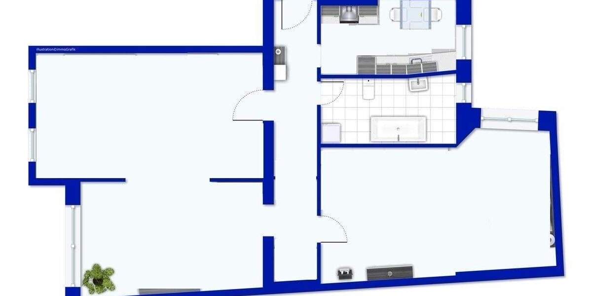 Etagenwohnung Berlin Gesundbrunnen - 3 Zimmer, 118 m&sup2;, 598.000&euro; | Angebot:25686085