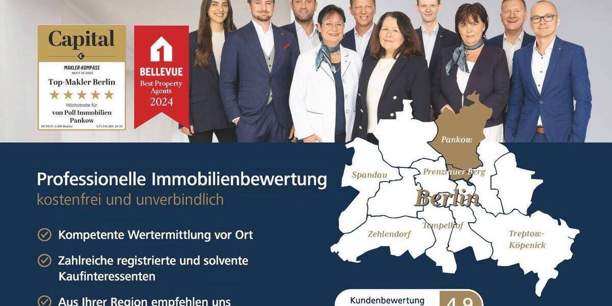 Grundstück Berlin Weißensee - 1.150.000&euro; | Angebot:26560581