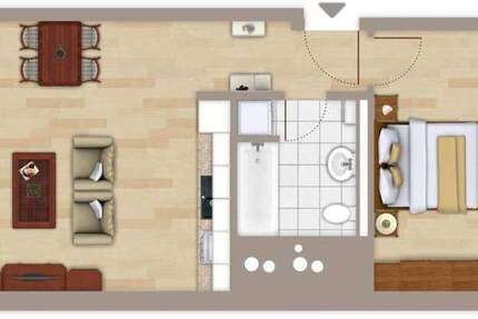 Wohnung zum Mieten in Berlin 1.549 € 51 m²