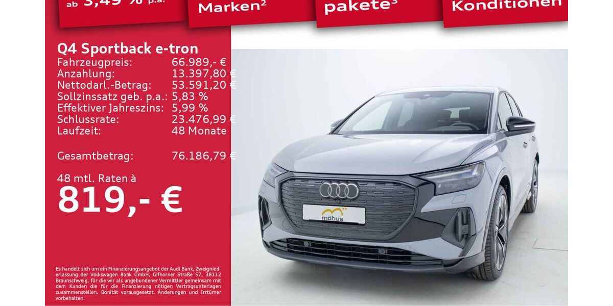 Audi Q4 e-tron 10.000 km 64.489 &euro; Berlin 13088
