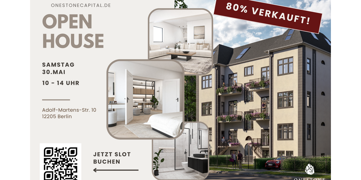 Etagenwohnung Berlin Steglitz-Zehlendorf - 4 Zimmer, 151 m&sup2;, 1.348.900&euro; | Angebot:26739064