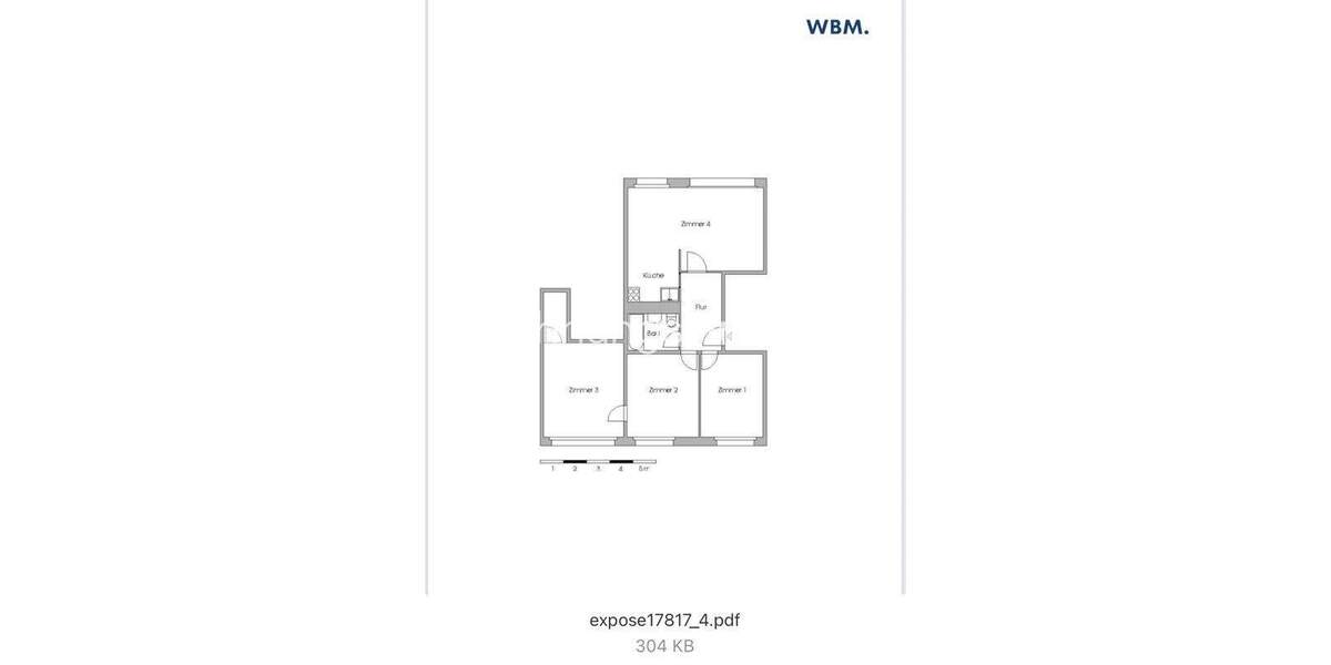Etagenwohnung Berlin Friedrichshain - 4 Zimmer, 70 m&sup2;, 500&euro; | Angebot:25987093
