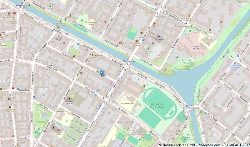 Etagenwohnung Berlin Neukölln - 2 Zimmer, 57 m&sup2;, 499.000&euro; | Angebot:25748507