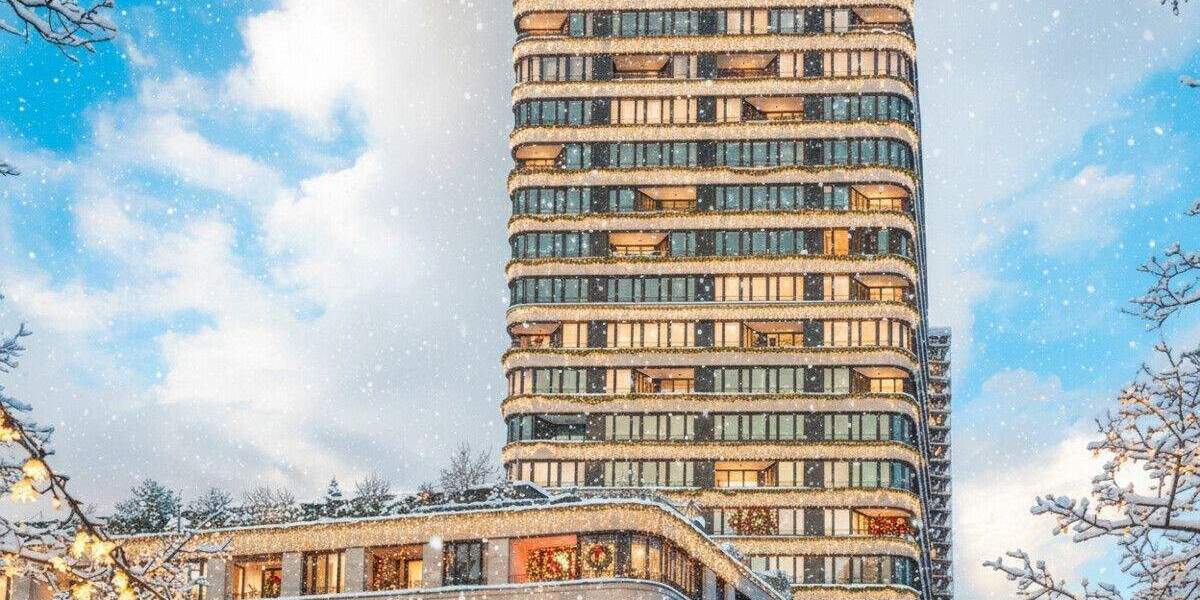 Hier geht die Sonne auf: City-Apartment auf der 15. Etage mit Loggia 2 zimmer