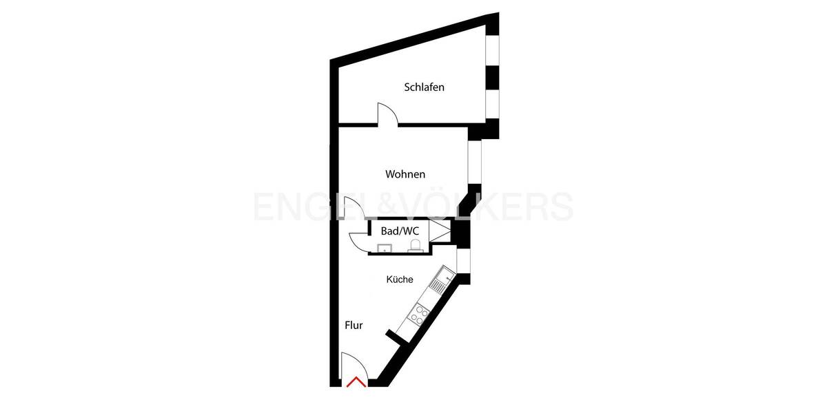 Etagenwohnung Berlin-Neukölln Neukölln - 2 Zimmer, 54 m&sup2;, 365.000&euro; | Angebot:25986992