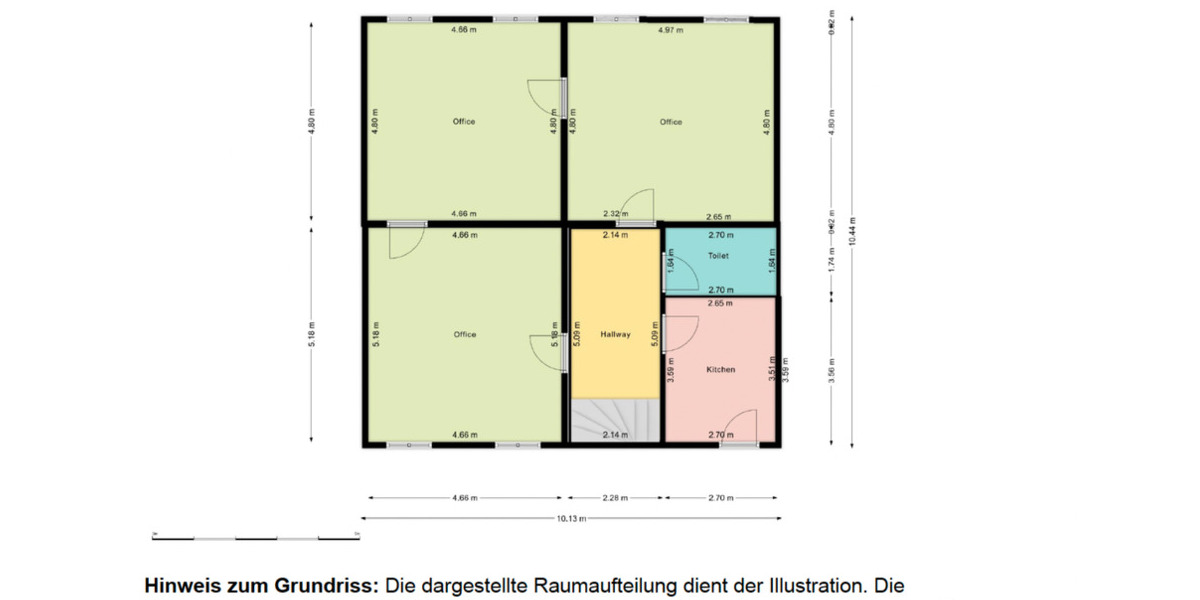 Gewerbeobjekt Potsdam Berliner Vorstadt - 1.450&euro; | Angebot:25995676