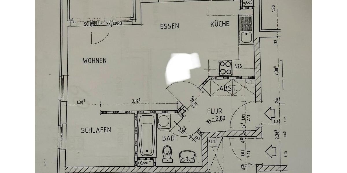 Etagenwohnung Berlin Treptow-Köpenick - 1.5 Zimmer, 44 m&sup2;, 179.000&euro; | Angebot:26110654