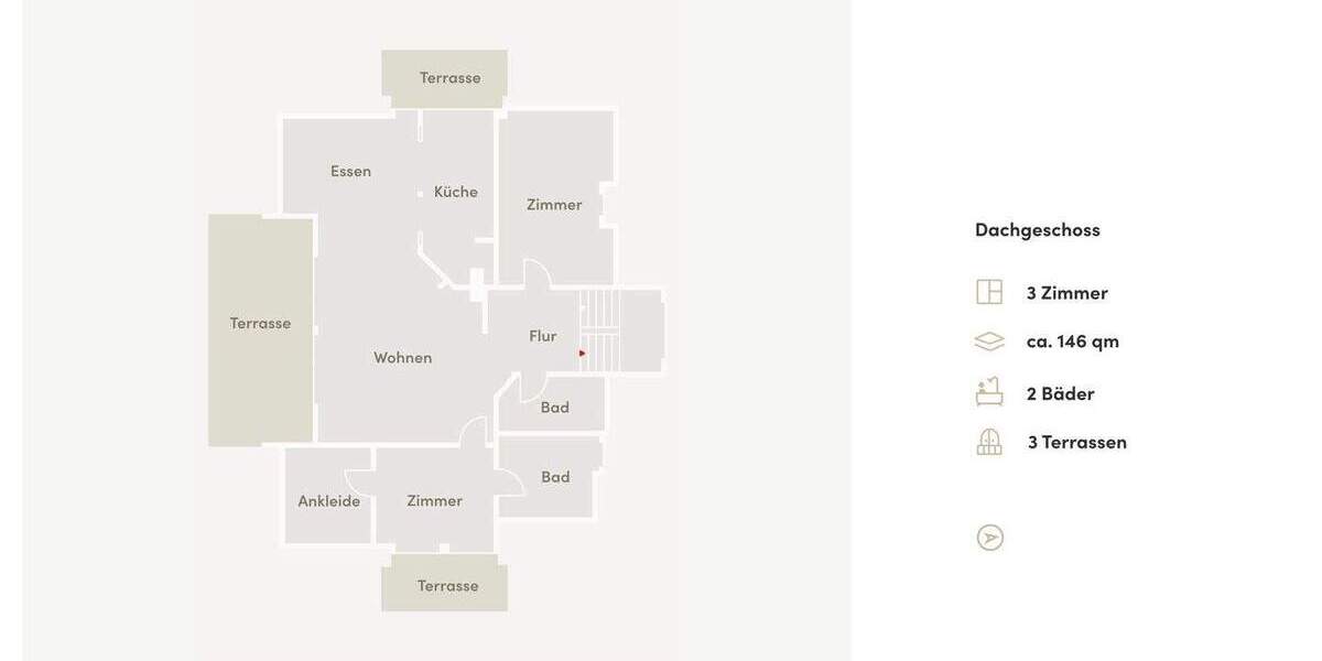 Etagenwohnung Schöneiche bei Berlin - 3 Zimmer, 146 m&sup2;, 485.000&euro; | Angebot:25836845