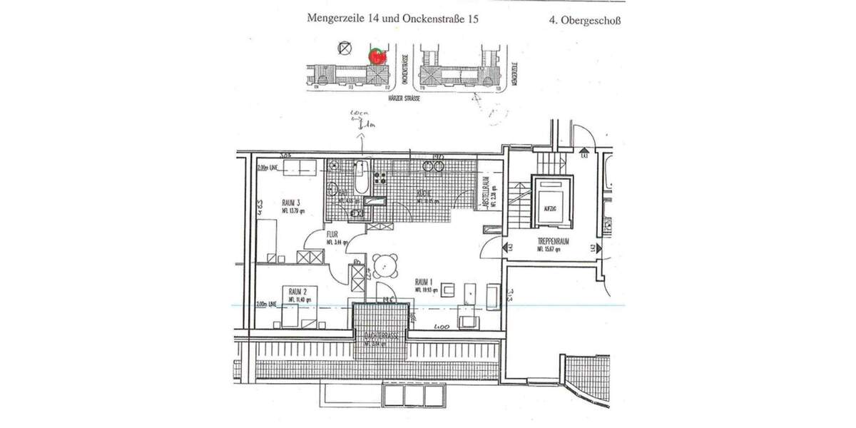 Etagenwohnung Berlin Alt-Treptow - 3 Zimmer, 76 m&sup2;, 625.000&euro; | Angebot:25757569