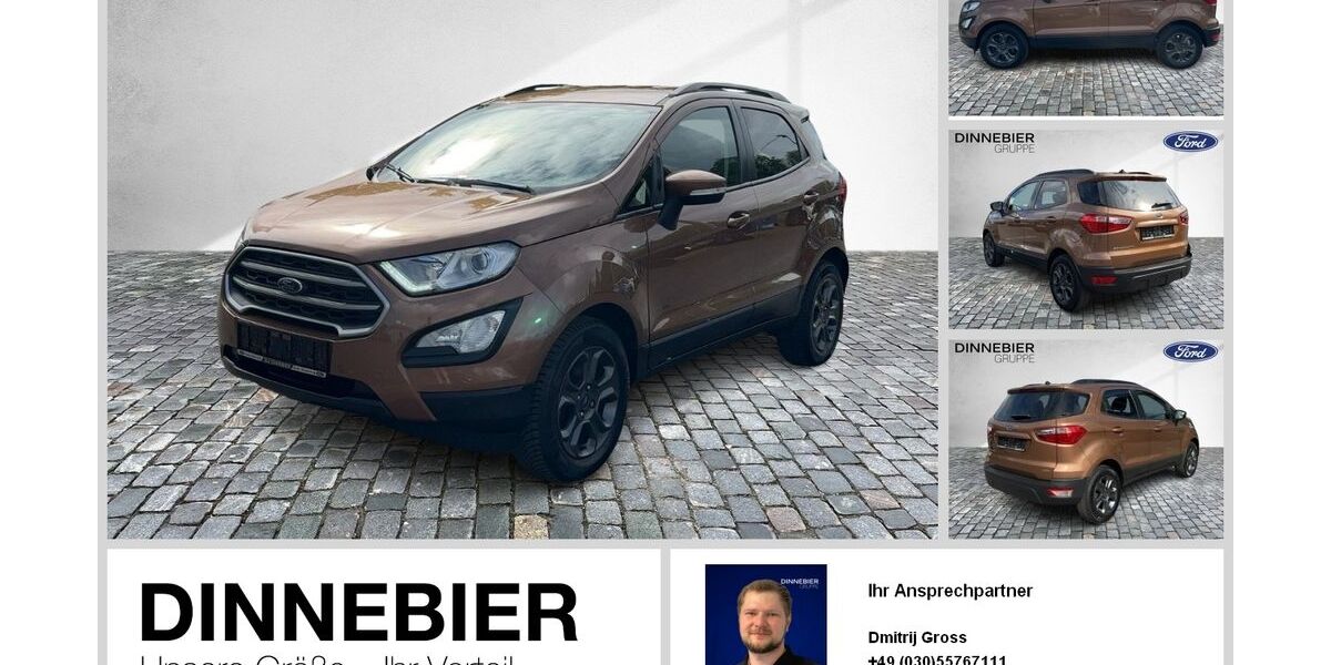 Ford EcoSport 75.133 km 12.970 &euro; Berlin 10365