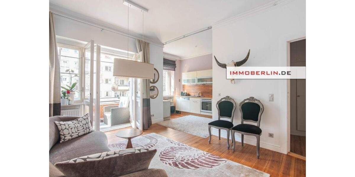 Etagenwohnung Berlin Wilmersdorf - 2 Zimmer, 60 m&sup2;, 410.000&euro; | Angebot:25968449