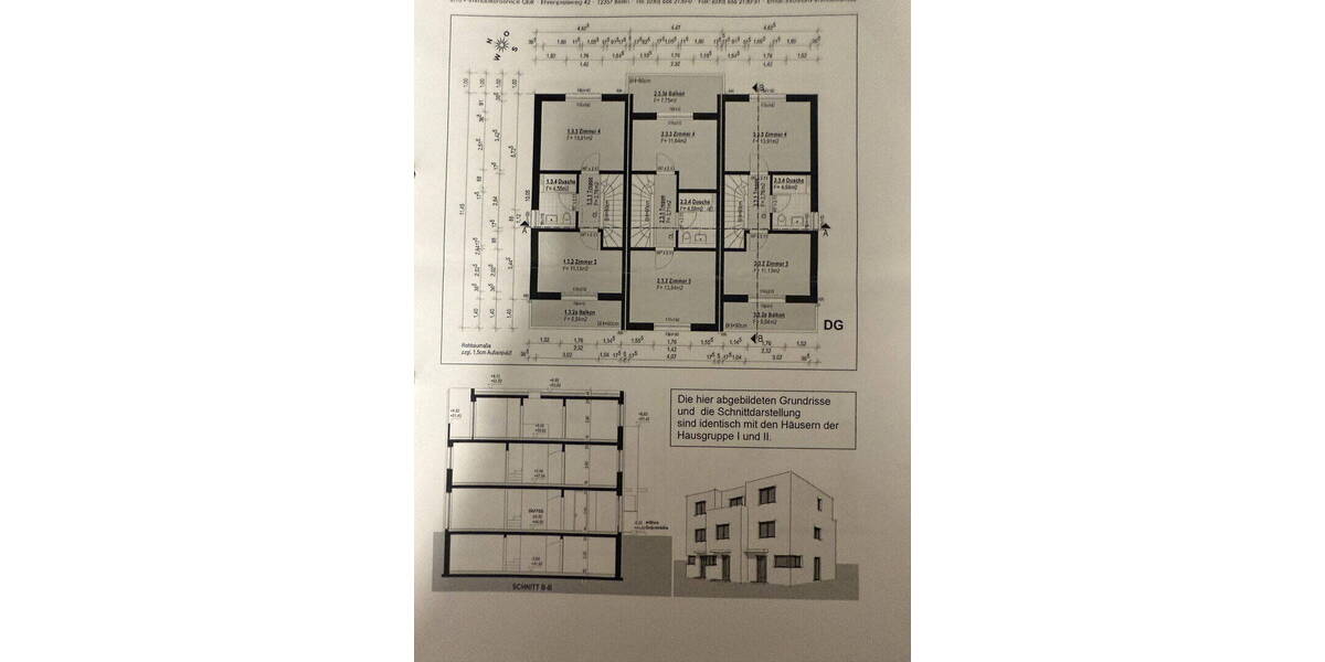Reihenmittelhaus Berlin Lichtenrade - 5 Zimmer, 137 m&sup2;, 739.000&euro; | Angebot:26064724