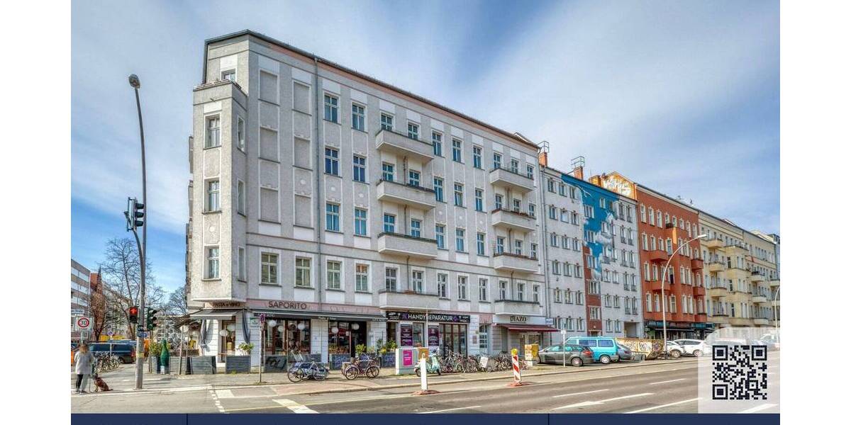 Etagenwohnung Berlin Friedrichshain - 3 Zimmer, 115 m&sup2;, 2.520&euro; | Angebot:26602536