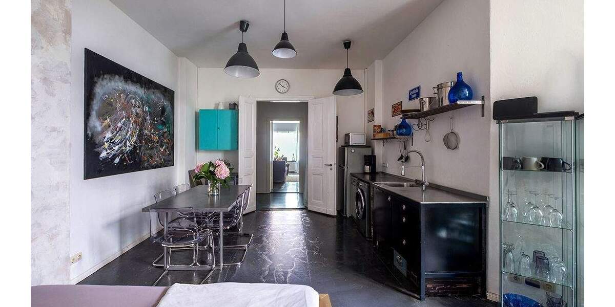 Etagenwohnung Berlin-Friedrichshain Friedrichshain - 2 Zimmer, 82 m&sup2;, 450.000&euro; | Angebot:24875552