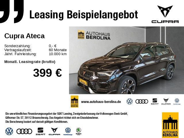 Cupra Ateca 7.500 km 41.555 € Berlin 12105