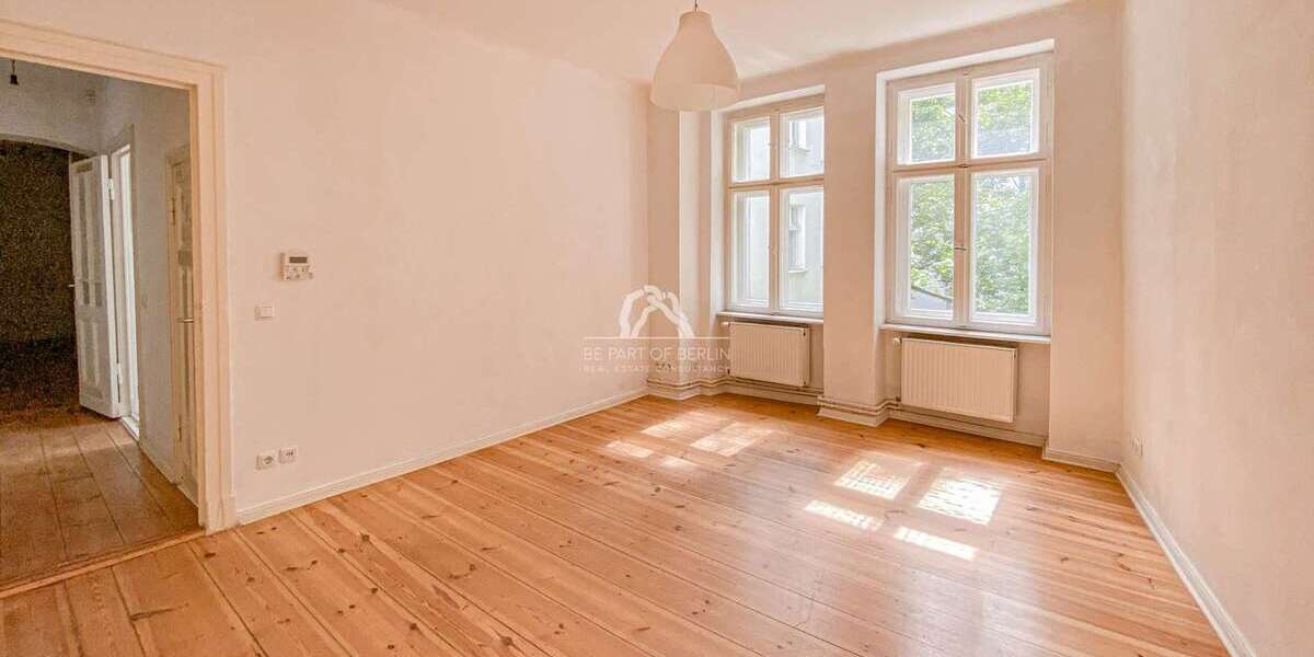 Etagenwohnung Berlin Prenzlauer Berg - 2 Zimmer, 65 m&sup2;, 375.000&euro; | Angebot:26675500