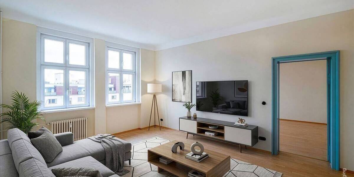 Etagenwohnung Berlin Friedrichshain - 2 Zimmer, 61 m&sup2;, 425.000&euro; | Angebot:26503145
