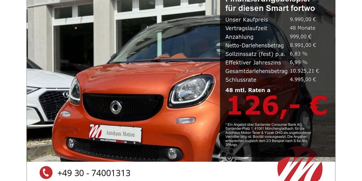Smart ForTwo 56.000 km 9.990 &euro; Berlin 12305